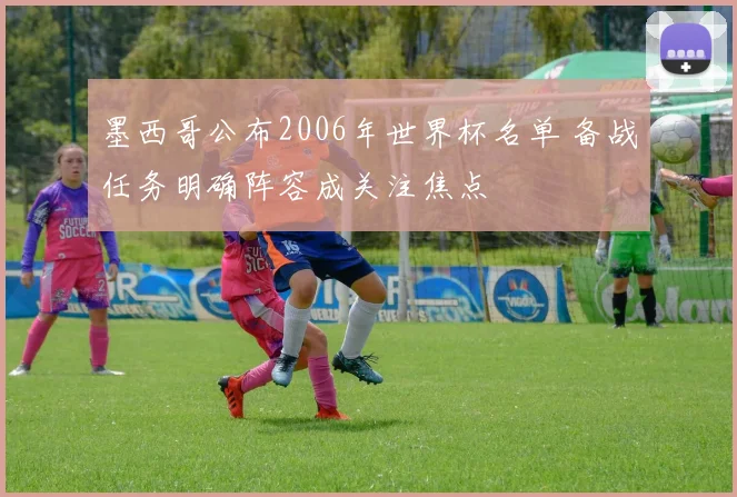 墨西哥公布2006年世界杯名单 备战任务明确阵容成关注焦点
